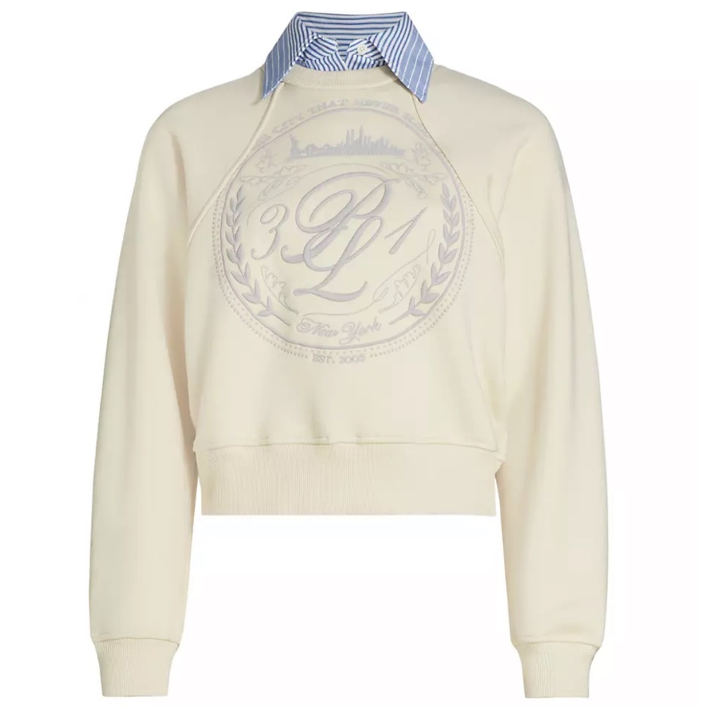 3.1 Phillip Lim The Thirty 1 Detachable Collar Sweatshirt